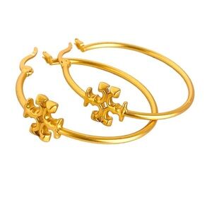 Tory Burch Gold Hoop Earrings